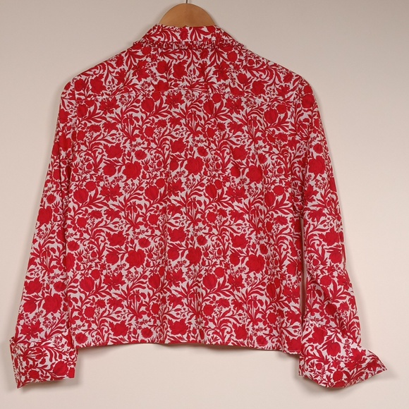 J. Crew x Liberty of London Sambourne Cropped garçon Shirt - Picture 6 of 11